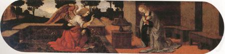 LORENZO DI CREDI The Annunciation (mk05) Spain oil painting art